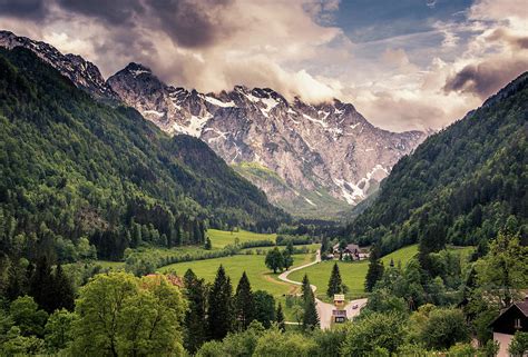 View Of European Alps In Logar Valley Slovenia Photograph By Kristian