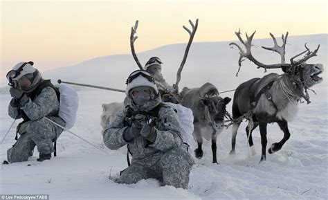 Russia Unveils Its New Arctic Military Base Daily Mail Online