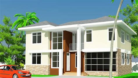 Ghana House Plans Ashon Plan Jhmrad 34129