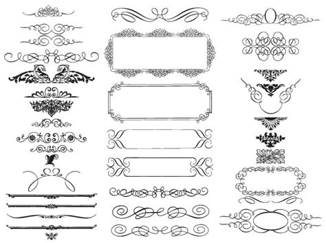 Vector Ornaments Download Free Vector Art Free Vectors