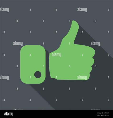 Modern Thumbs Up Icons Stock Vector Image And Art Alamy