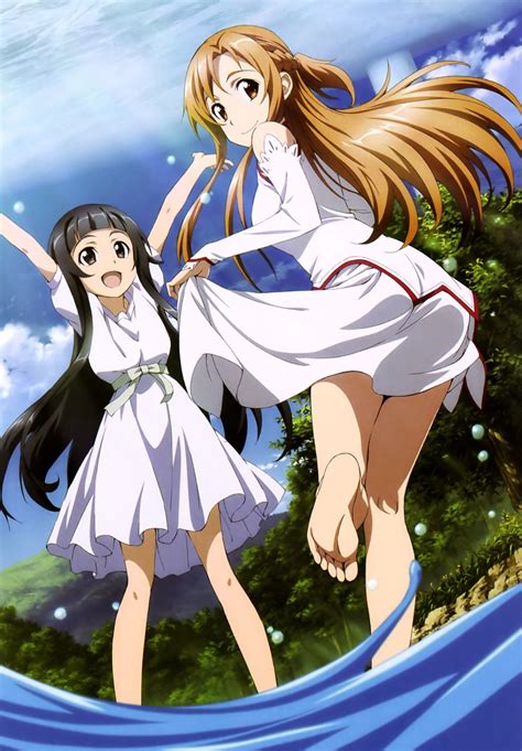 Sword Art Online Asuna Official Art Sexy Hentai Sweet Beautiful Girl Anime Pinterest