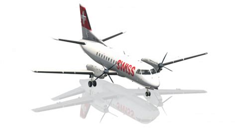 This is a full review of the les saab 340a. LES SAAB 340 SWISS NC livery (Fictive) HB-AHA - Aircraft ...