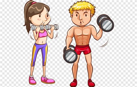 Graphics Illustration Exercise Cartoon Child Physical Fitness Png