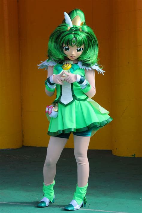 20120401 01 Cute Cosplay Glitter Force Costume Sexy Cosplay