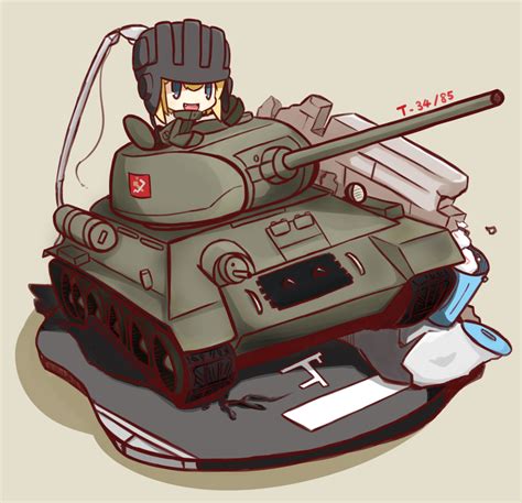 Chibi Tank Doesnt Need A Driver Girls Und Panzer Rgunime