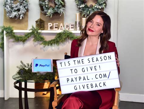 Sophia Bush Joining Paypal In Support Of The Giving Tuesday