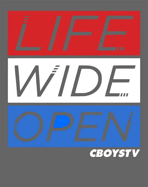 Cboystv Life Wide Open Rwb Factory Race Shirt Long Sleeve Crewneck