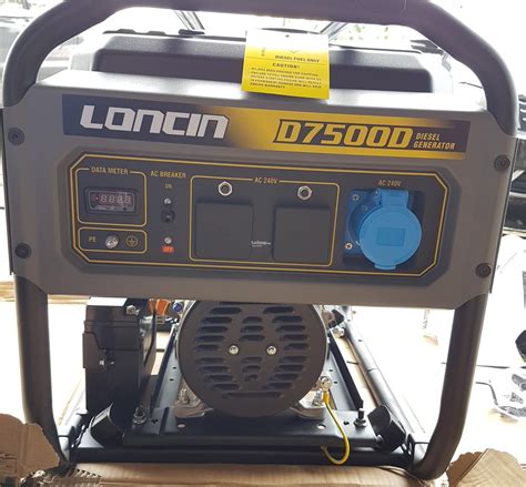 Dynamic and affordable diesel generator malaysia on alibaba.com that work for long hours. diesel generator Loncin LCD7500D 5.0 (end 4/23/2019 4:15 PM)