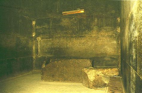 Egypt The Kings Chamber In The Pyramid Of Cheops