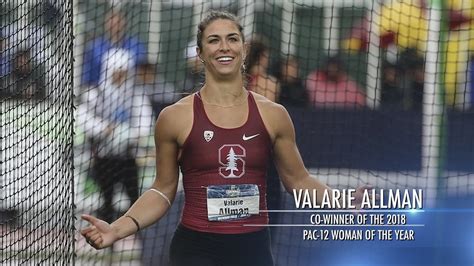 Placed 10th at the u.s. Stanford's Valarie Allman named co-winner of 2018 Pac-12 ...