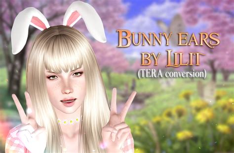 Emily Cc Finds Lilit666 Posts Ts3 Bunny Ears By Lilit