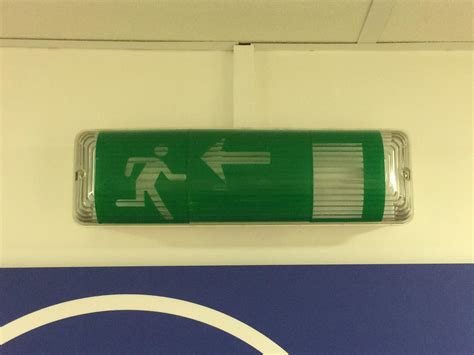 These Good Clear Directions For The Emergency Exit Rcrappydesign