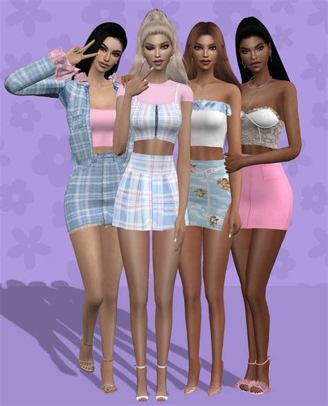 Girlie Collection Simstefani On Patreon Sims 4 Mods Clothes Sims 4