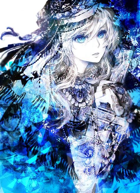 Pin By Rain On Artmazing Anime Eyes Anime Blue Anime