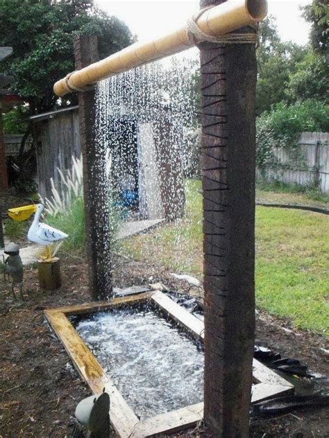 New Bamboo Decoration Ideas Garden Waterfall Backyard Water Feature