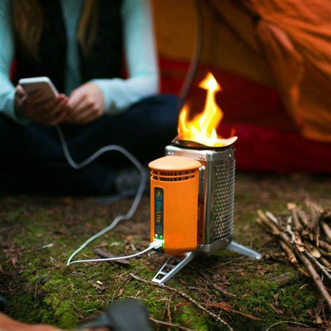 13 Cool Camping Gadgets Thrifty Outdoors Man Camping Stove Biolite