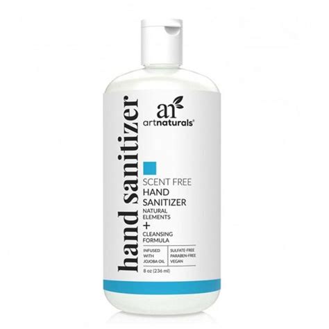 Scent Free Hand Sanitiser In 236ml From Art Naturals