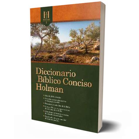 El Diccionario Bíblico Conciso Holman Librería Los Olivos