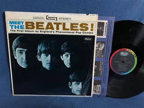 Rare Vintage The Beatles Meet The Beatles Etsy The Beatles Beatles Vinyl Record Album
