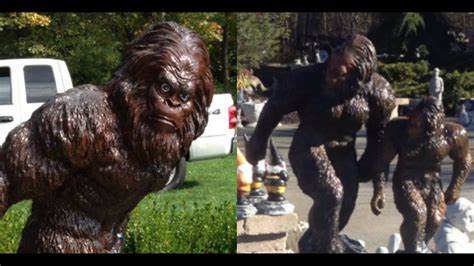 Bigfoot On The Lam Sasquatch Statues Vanish From Ohio Store
