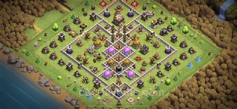 Farming Base Th With Link Anti Everything Hybrid Clash Of Clans