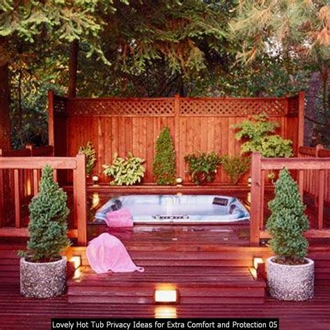 40 Lovely Hot Tub Privacy Ideas For Extra Comfort And Protection In 2020 Hot Tub Outdoor