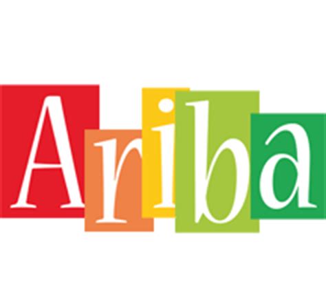 It was acquired by german software maker sap se for $4.3 billion in 2012. Ariba Logo | Name Logo Generator - Smoothie, Summer ...