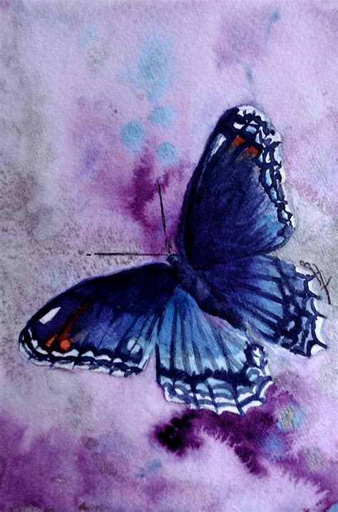 Red Spotted Purple 2 Painting By Beverley Harper Tinsley Fine Art America