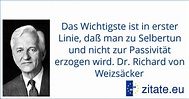 Dr. Richard von Weizsäcker | zitate.eu