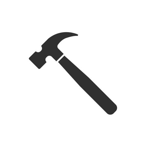 Hammer And Nail Silhouette Stock Photos Pictures And Royalty Free Images