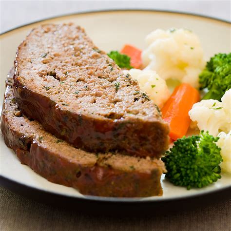 I have to make 2 now because they eat so much the first night and want leftovers the next day. Low-Fat Meatloaf