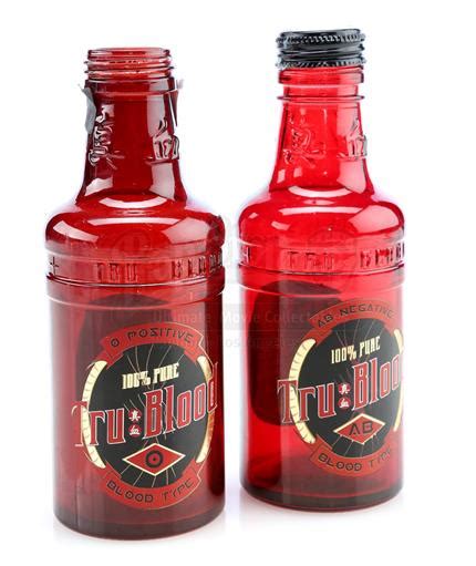TRUE BLOOD Two Bottles Of Tru Blood Plasma Protein Beverage Current Price