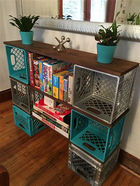 Pin By Critical English On Crafts Milk Crates Diy Diy Home Decor