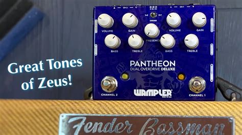 Wampler Pantheon Deluxe Review Youtube