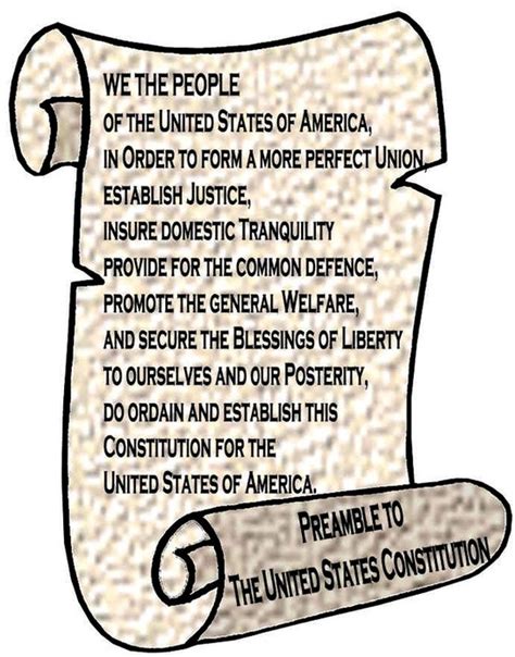 The Preamble Of The Constitution Jordans History Website