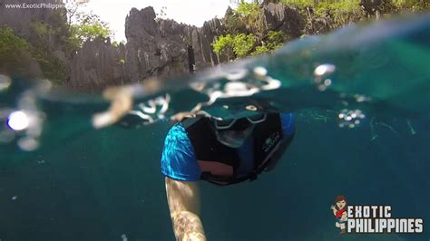 The Big Blue Barracuda Lake Of Coron Palawan