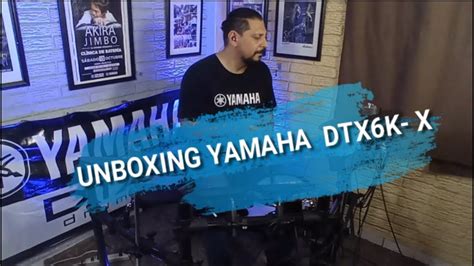Unboxing New Yamaha Dtx K X Youtube