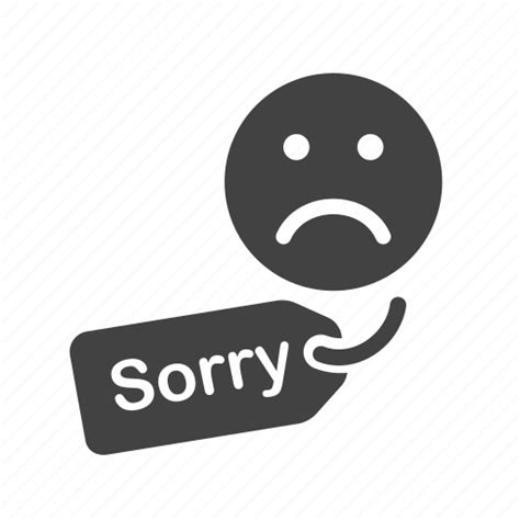 Apology Customer Hanging Letter Notice Sorry Icon Download On