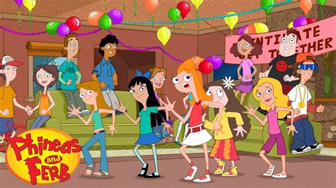 Candaces Party Music Video Phineas And Ferb Disney Xd Youtube