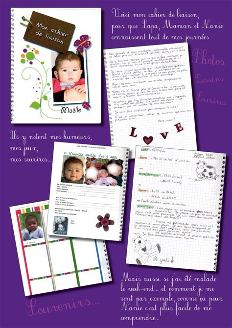 Cahier De Vie Cahier De Liaison Cahier De Vie Maternelle Images And