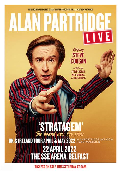 Alan Partridge Live Stratagem 2022