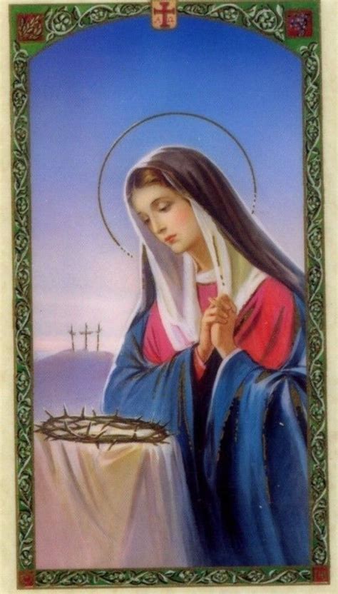 Our Lady Of Sorrows Our Lady Of Sorrows Mother Mary Blessed Virgin Mary