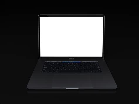 Free Laptop Mockup Bold Laptop