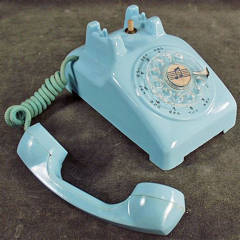 Vintage Baby Blue Rotary Telephone Vintage Baby Baby Blue Vintage Toys