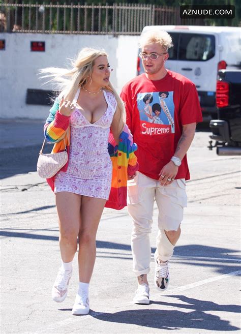 Tana Mongeau And Husband Jake Paul Go To Lunch At Sweet Butter Kitchen In Sherman Oaks Aznude