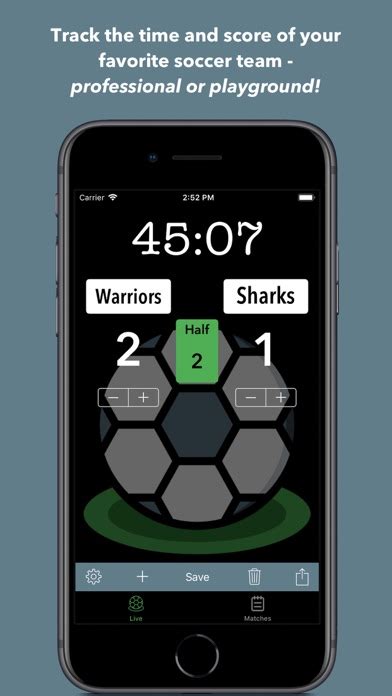 Simple Soccer Scoreboard Apps 148apps
