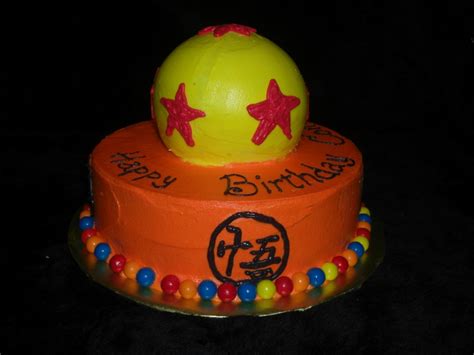 How to make a dragon ball z cake! 24 best images about Dragonball Z Birthday Party Ideas ...