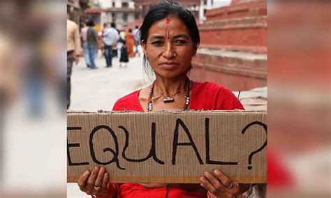 Gender inequality, biggest human right challenge