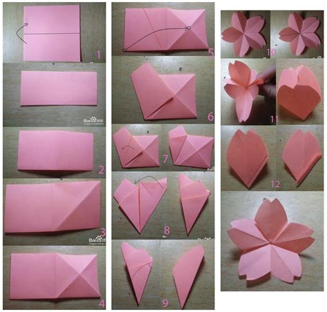 Tutorial Flores De Sakura De Papel